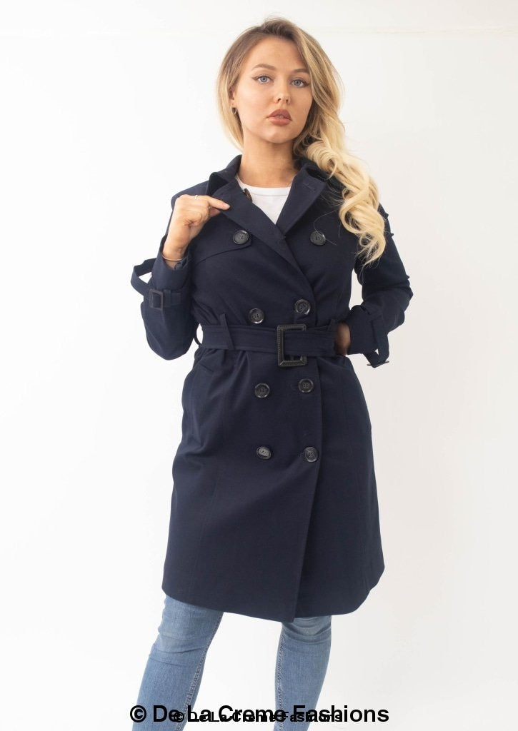 Slim Fit Lightweight Trench Coat