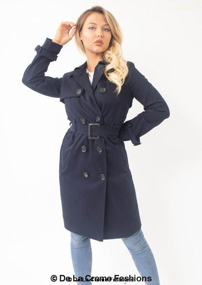 Slim Fit Lightweight Trench Coat