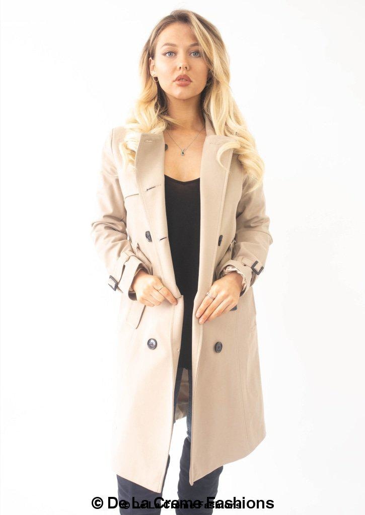 Slim Fit Lightweight Trench Coat