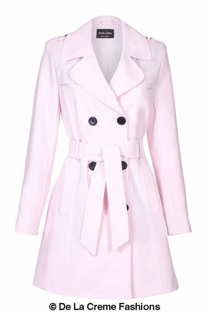 Spring/Summer Military Double Breasted Trench Coat (9049-SP)