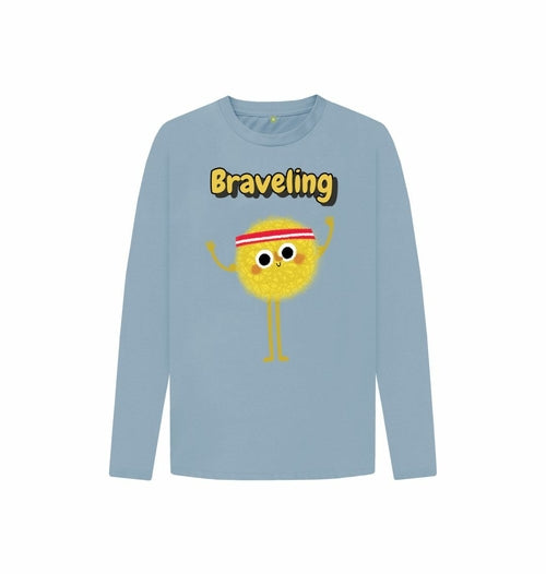 Organic Childrens Long-Sleeved T-shirt (Braveling)