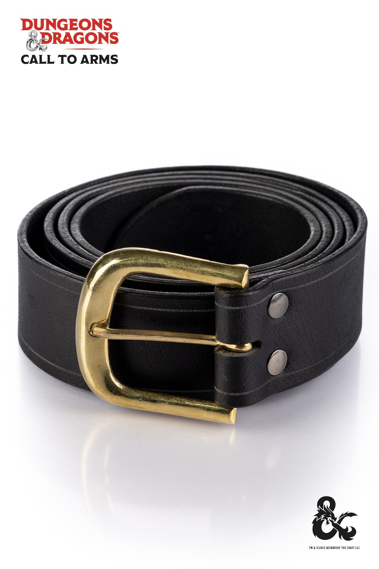 Dungeons &amp; Dragons Leather Belt Black