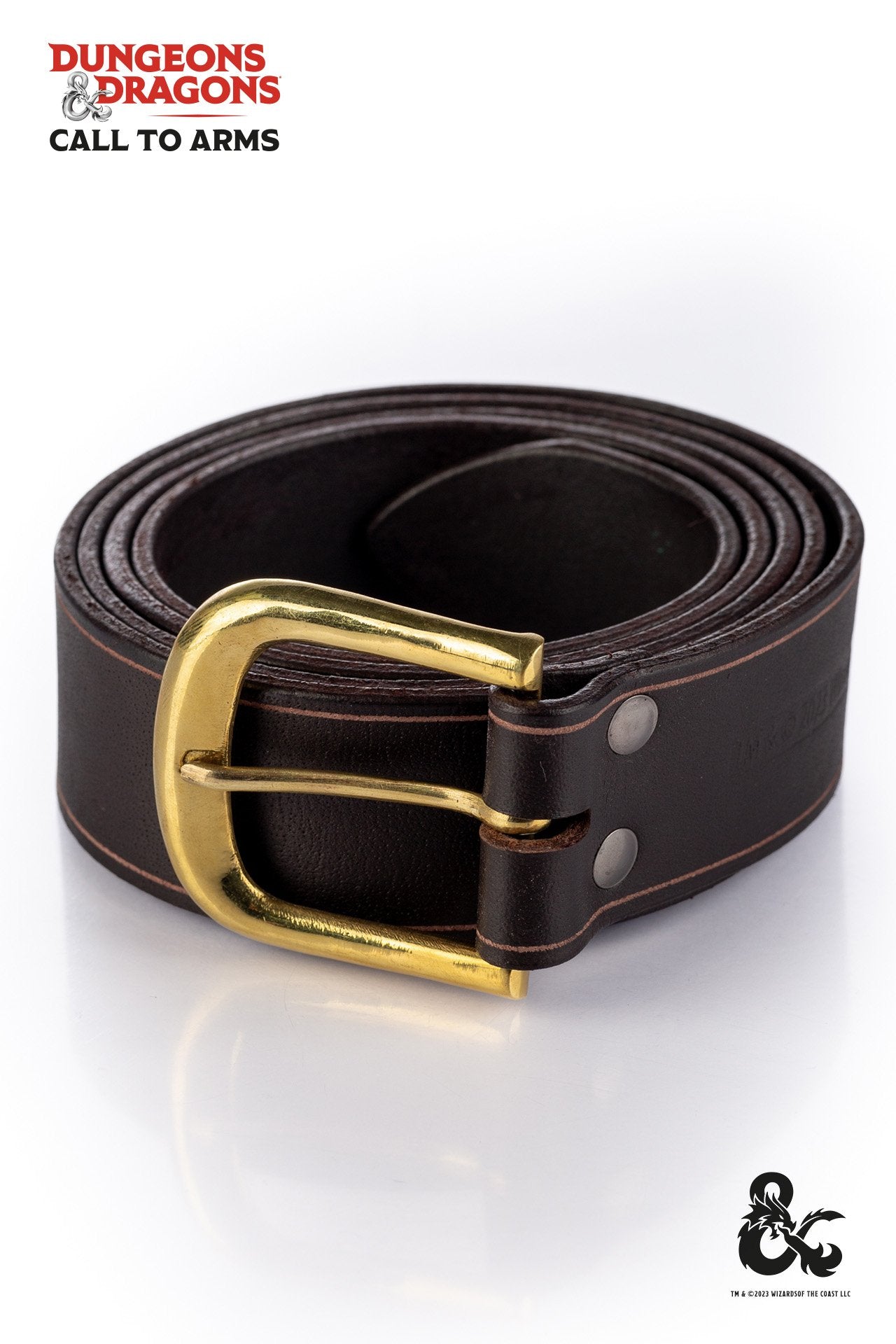 Dungeons &amp; Dragons Leather Belt Brown