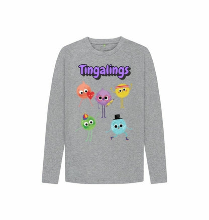 Organic Childrens Long-Sleeved T-shirt (Tingalings)