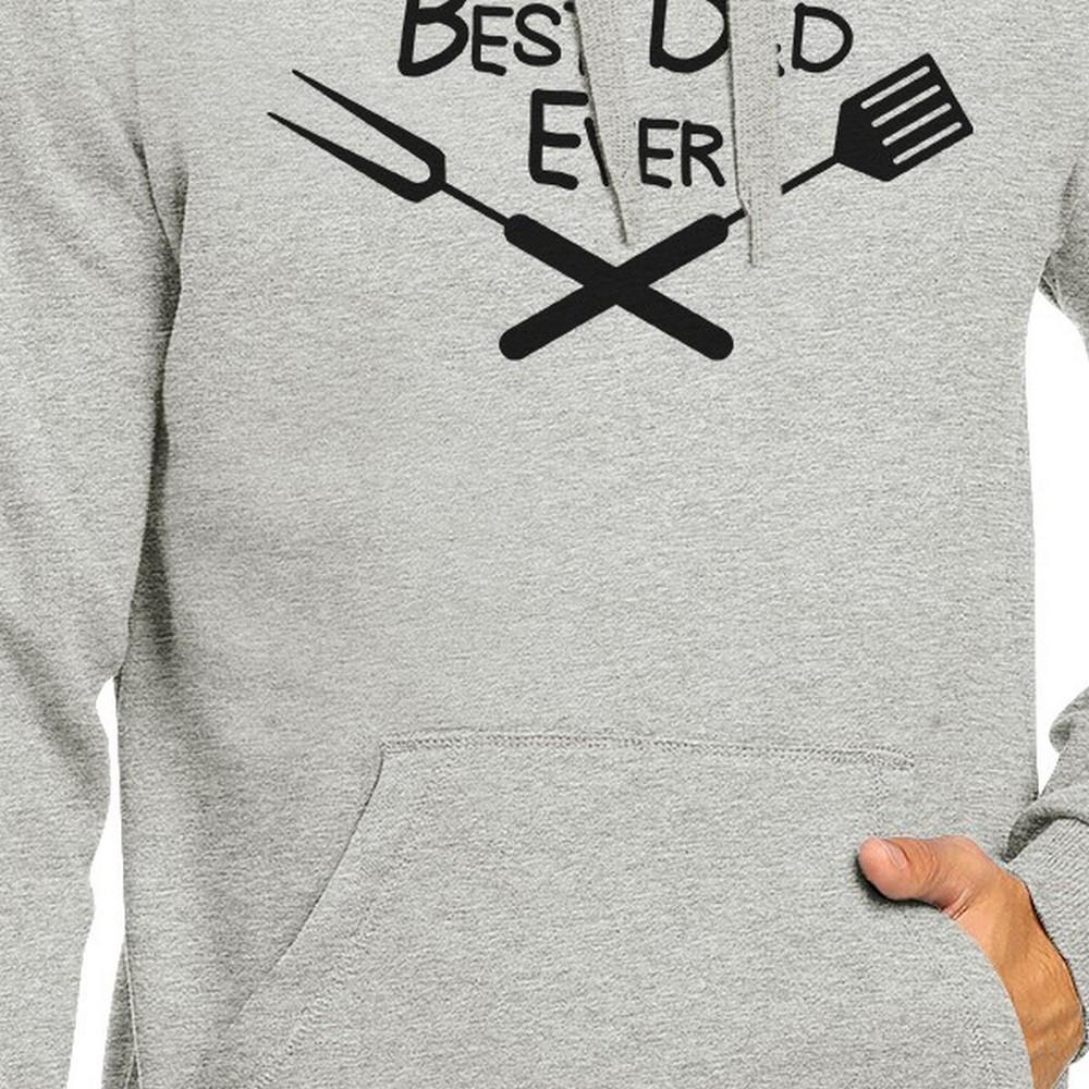 Best Bbq Dad Gray Funny Design Hoodie Witty Gifts