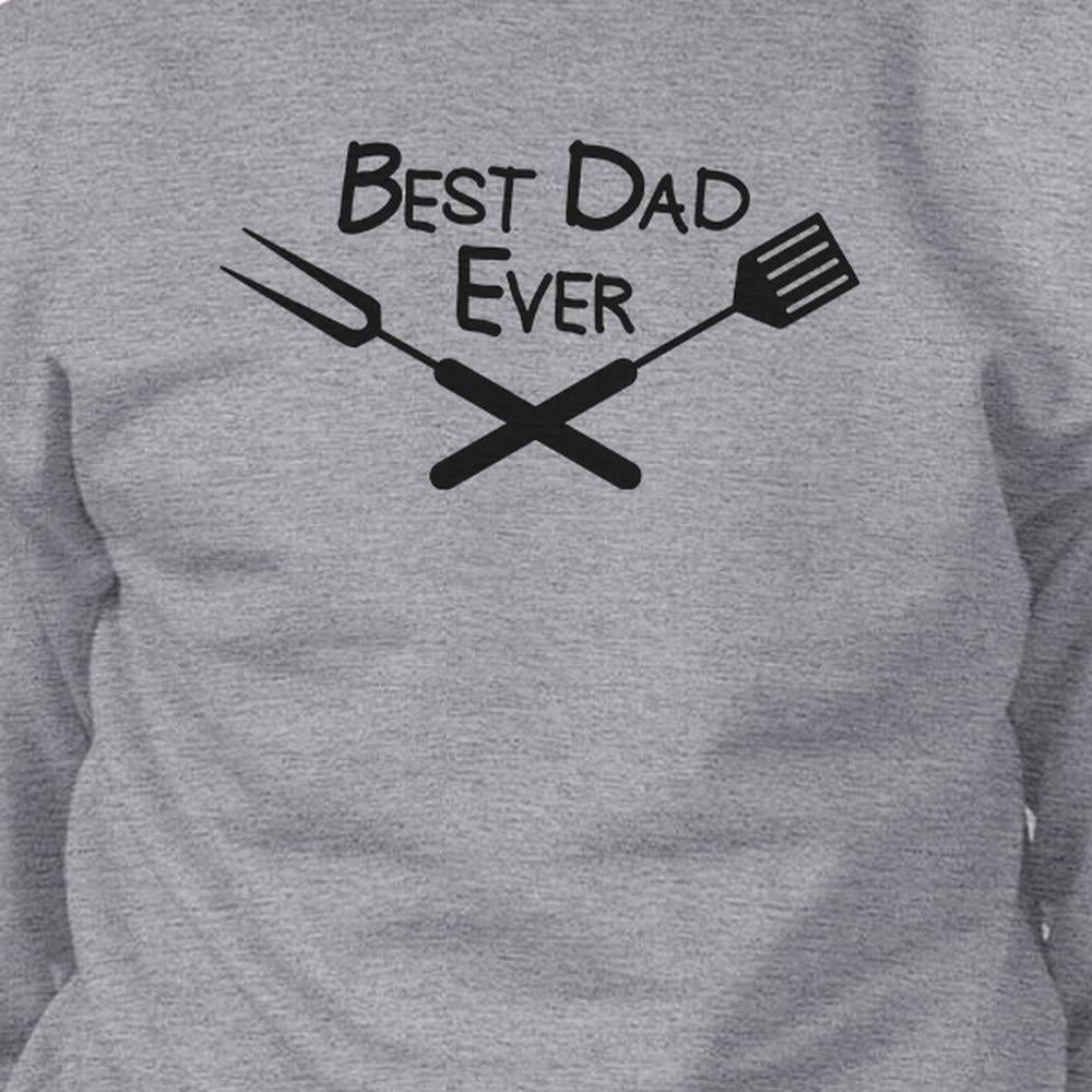 Best Bbq Dad Grey Unisex Sweatshirt Pullover