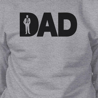 Dad Business Grey Unisex Unique Design Sweatshirt