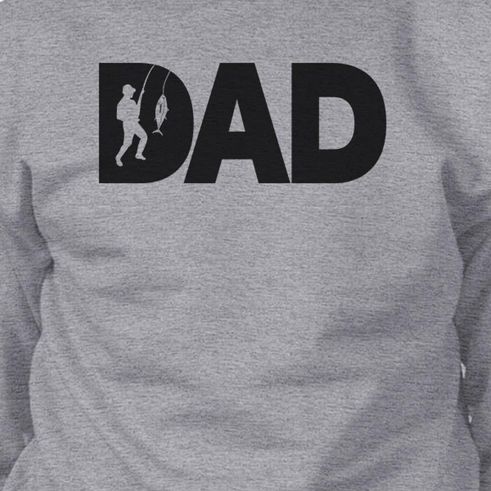 Dad Fish Unique Design Sweatshirt Birthday Gifts