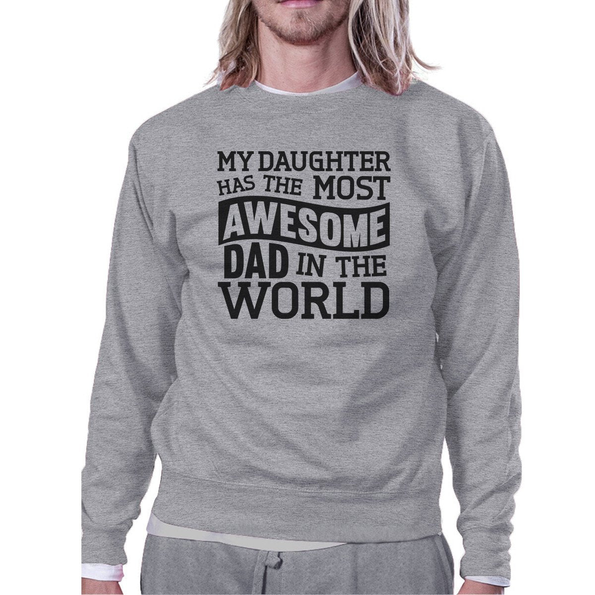 The Most Awesome Dad Unisex Crewneck Sweatshirt