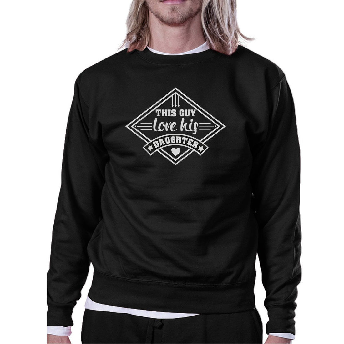 This Guy Love His Daughter Unisex Sweatshirt New