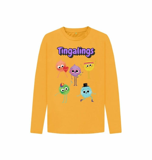 Organic Childrens Long-Sleeved T-shirt (Tingalings)