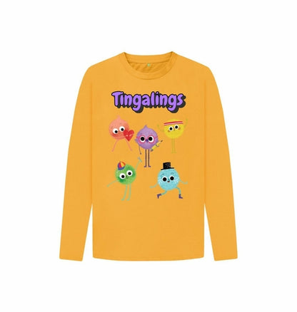 Organic Childrens Long-Sleeved T-shirt (Tingalings)