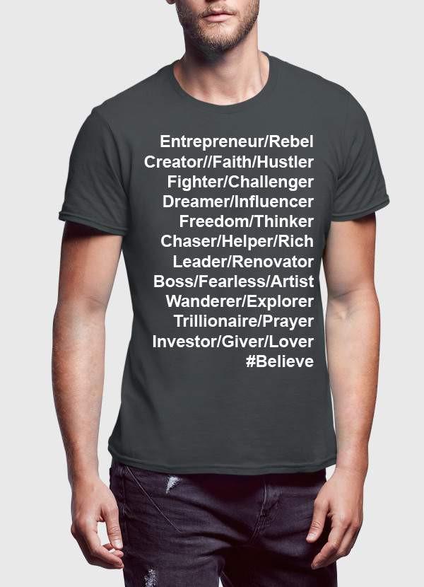 INGREDIENTS OF AN ENTREPRENEUR T-shirt