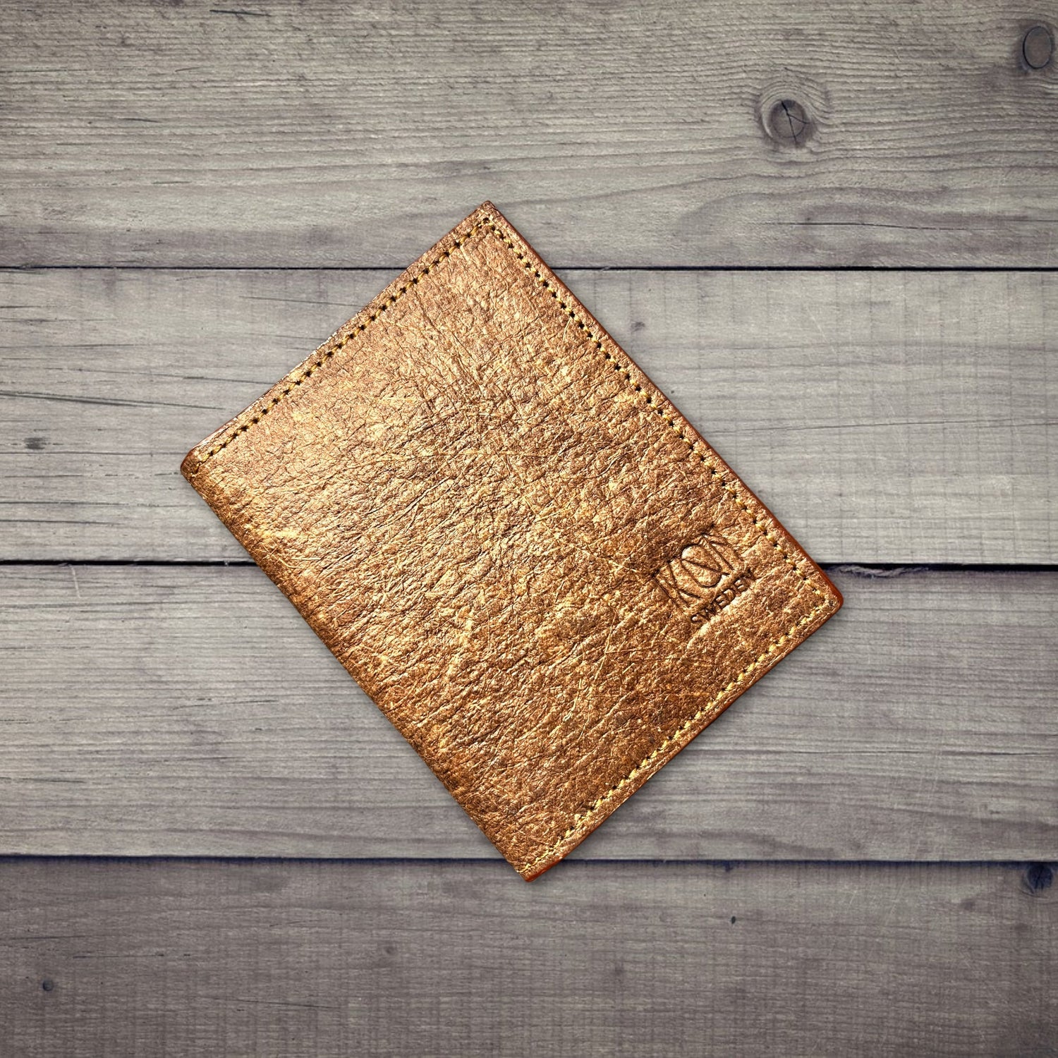 Coconut Leather Cash Pocket Wallet