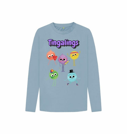 Organic Childrens Long-Sleeved T-shirt (Tingalings)