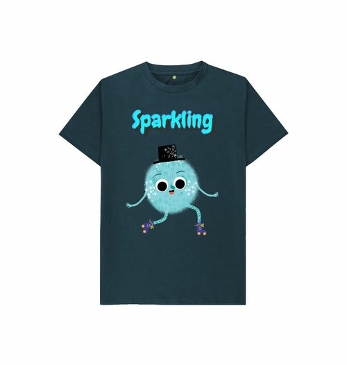 Organic Childrens T-shirt (Sparkling)