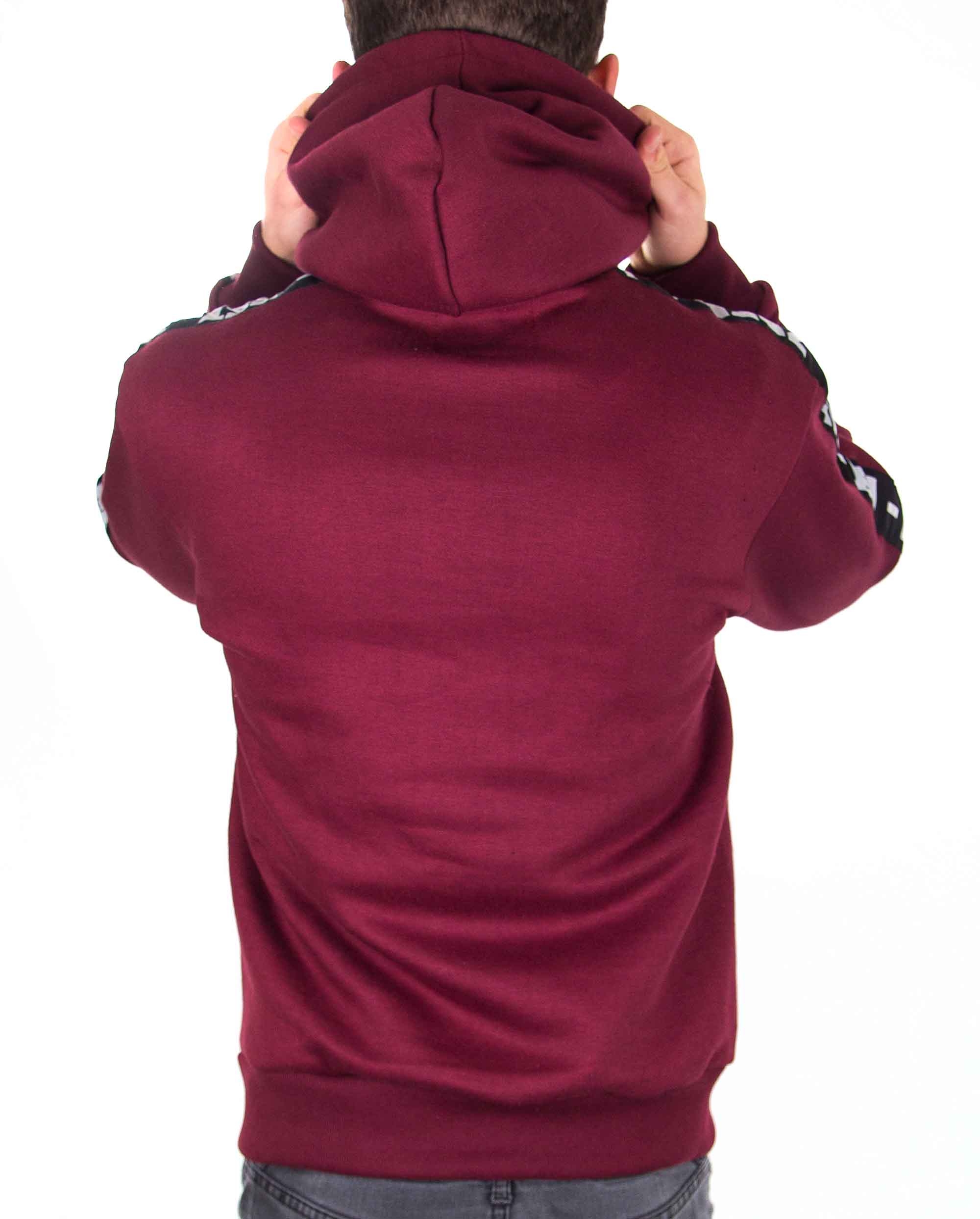 ZRED Origin Hoodie  burgundy - Herren