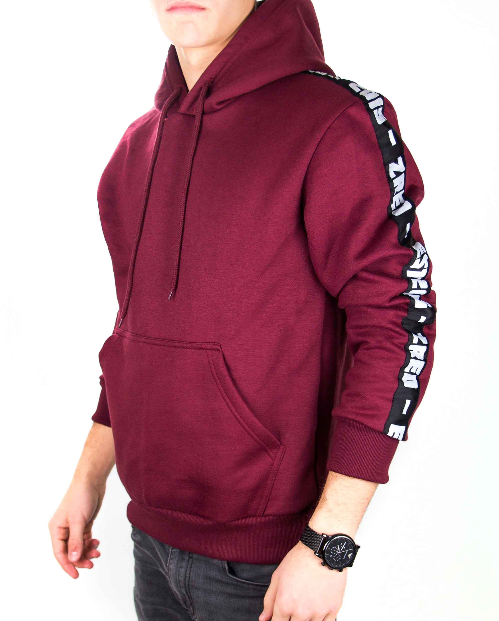 ZRED Origin Hoodie  burgundy - Herren