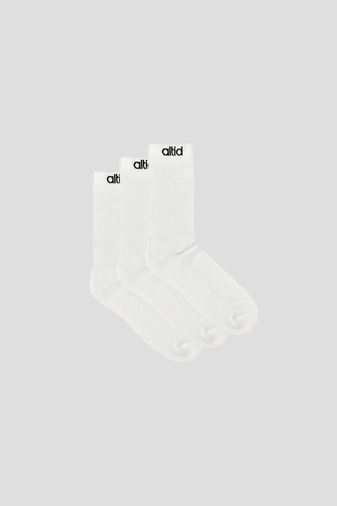 three pack altid logo socks