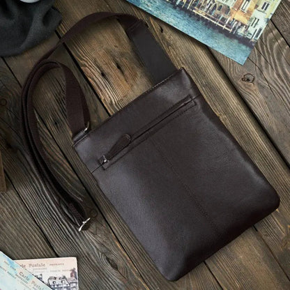 Natural Grain Leather Handbag