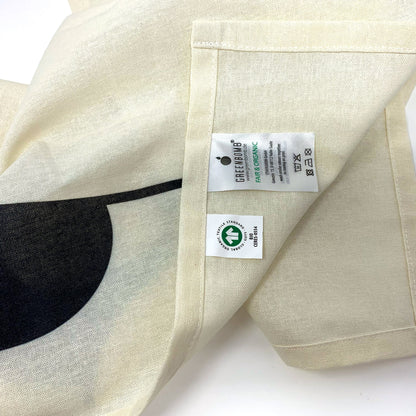 Foxhound dog Cotton Tea Towel, 50 x 70 cm, organic cotton,