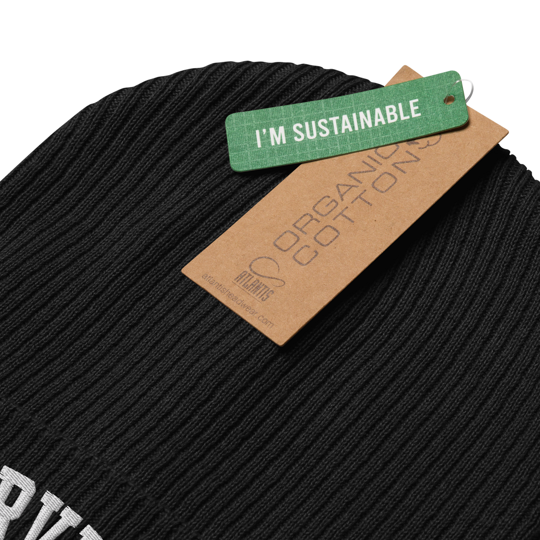 Essential Organic Ribbed Beanie