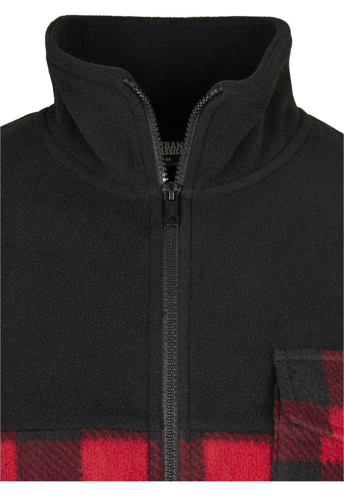 Patterned Polar Fleece Track Jacket