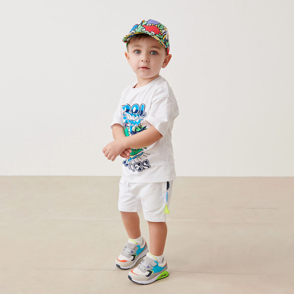 Baby Boy Dinosaur Pattern Short Sleeve T-Shirt Clothing Sets