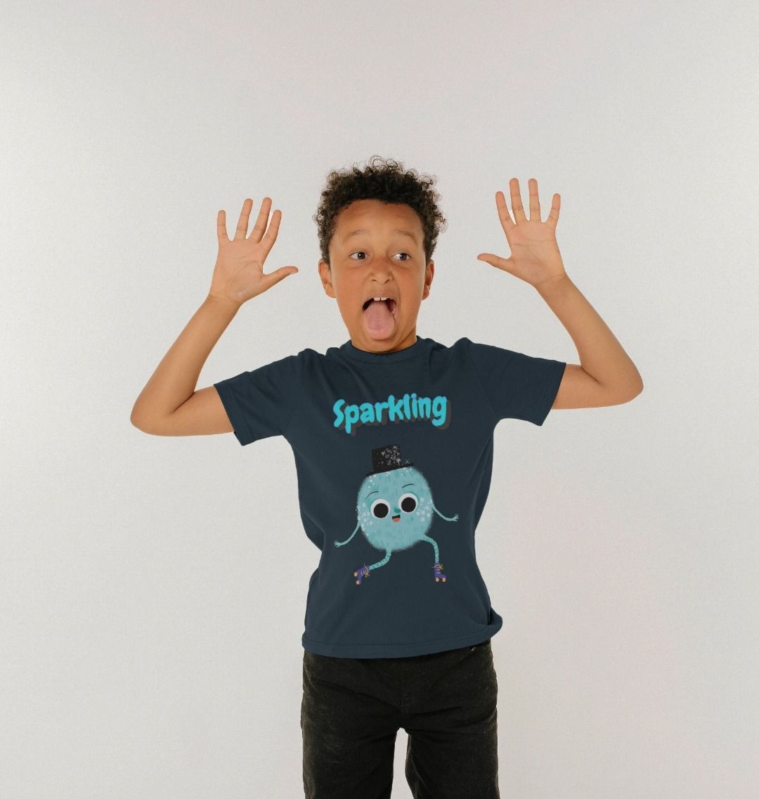 Organic Childrens T-shirt (Sparkling)