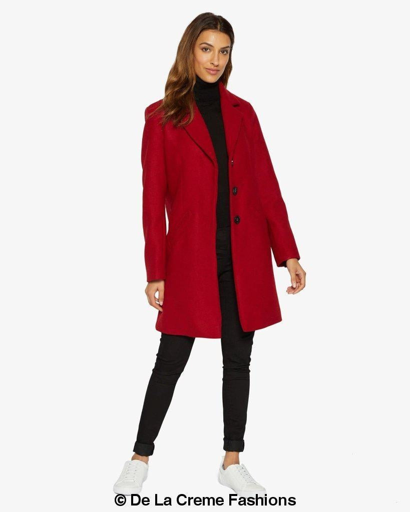 Sara Covert Button Up Coat