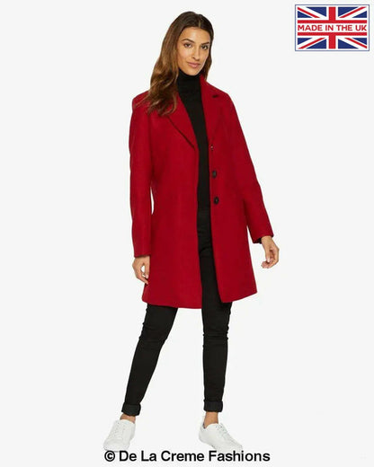 Sara Covert Button Up Coat