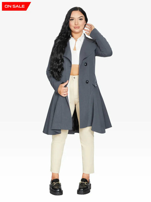 Spring/Summer Double Breasted Skater Coat (1102-SP)