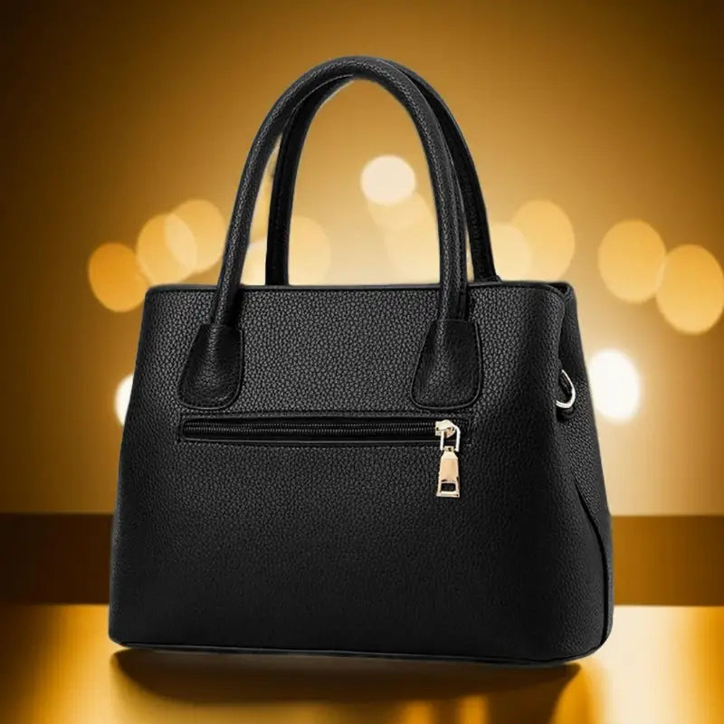 Stylish Leather Handbag Diagonal