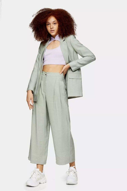 Topshop Womens Single Breasted Blazer &amp; Trouser 2 Piece Suit