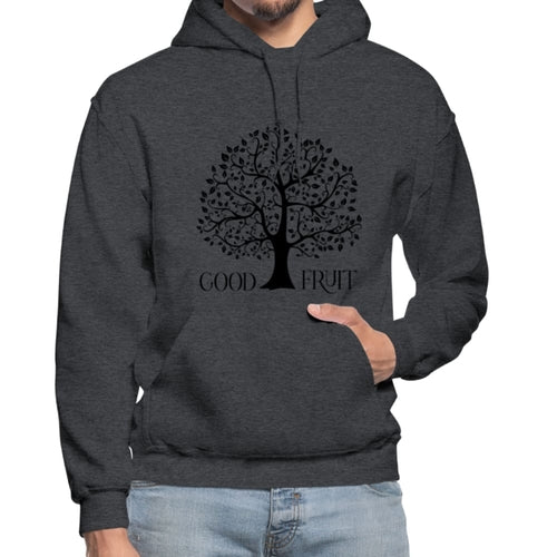 Mens Hoodie - Pullover Hooded Sweatshirt - Graphic/good Fruit