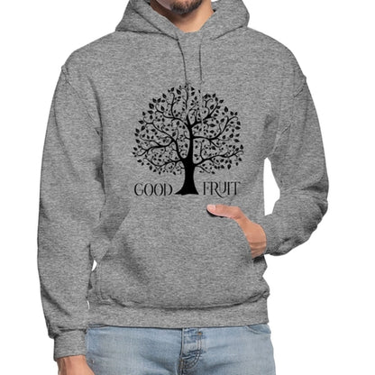 Mens Hoodie - Pullover Hooded Sweatshirt - Graphic/good Fruit