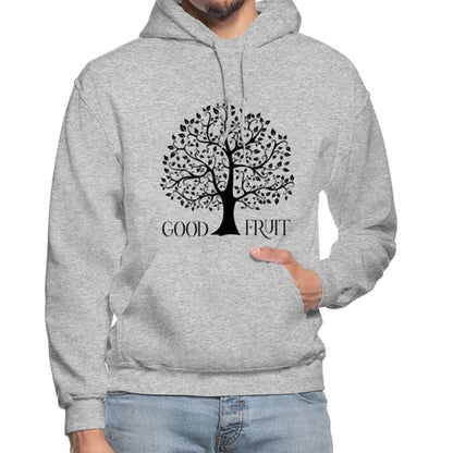 Mens Hoodie - Pullover Hooded Sweatshirt - Graphic/good Fruit