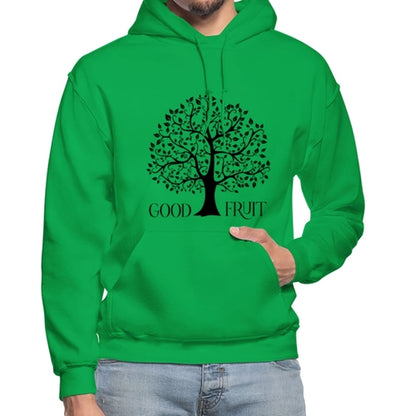 Mens Hoodie - Pullover Hooded Sweatshirt - Graphic/good Fruit