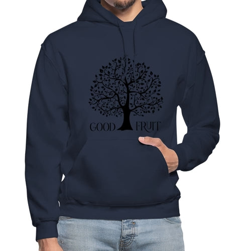 Mens Hoodie - Pullover Hooded Sweatshirt - Graphic/good Fruit