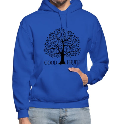 Mens Hoodie - Pullover Hooded Sweatshirt - Graphic/good Fruit