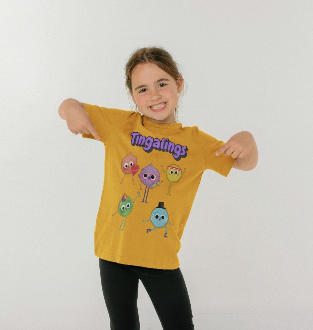 Organic Childrens T-shirt (Tingalings)